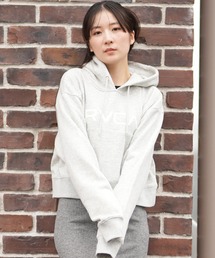 RVCA/ルーカ BIG RVCA CROPPED HOODIE パーカー ショート丈 フーディー BF044-P03