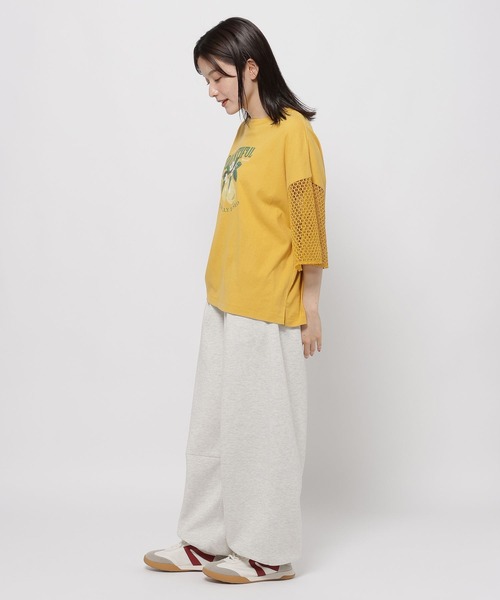 niko and...(ニコアンド)の「スウェットバレルパンツ(スウェットパンツ・レディース・ライトグレー/グレー/ブラック・FREE)」の16枚目の写真