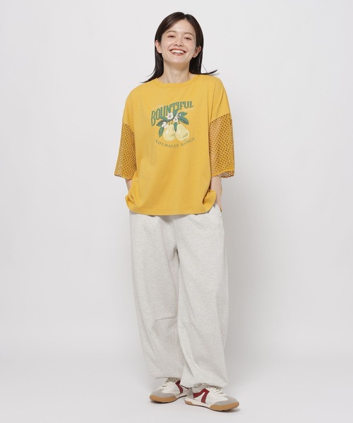 niko and...(ニコアンド)の「スウェットバレルパンツ(スウェットパンツ・レディース・ライトグレー/グレー/ブラック・FREE)」の17枚目の写真