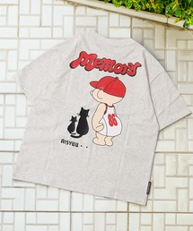 #MEMORY（メモリー）の「【MEMORY】黒猫&バブちゃん Tシャツ / Black Cat & Babu-chan T-shirt（Tシャツ/カットソー）」