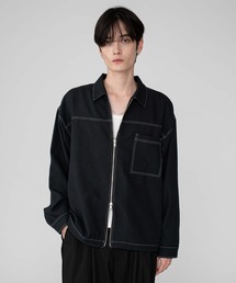 BROWNY | BROWNY/カラーステッチシャツジャケット(シャツ/ブラウス)