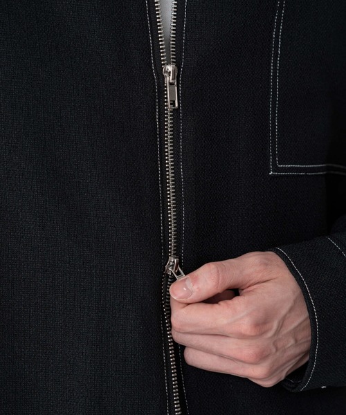 BROWNY（ブラウニー）の「BROWNY/カラーステッチシャツジャケット（シャツ/ブラウス・メンズ・ブルー系その他/ブラウン/ブラック・MEDIUM/LARGE）」の7枚目の写真