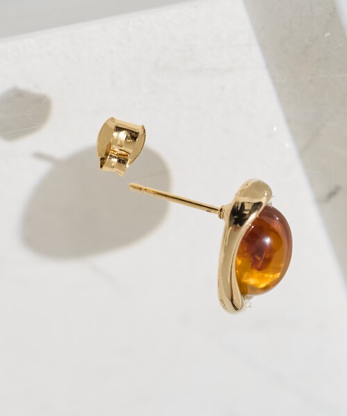 FREAK'S STORE（フリークスストア）の「限定展開　ニュアンス クリア ストーン ピアス（ピアス（両耳用）・レディース・シルバー/ゴールド・ONE SIZE）」の12枚目の写真