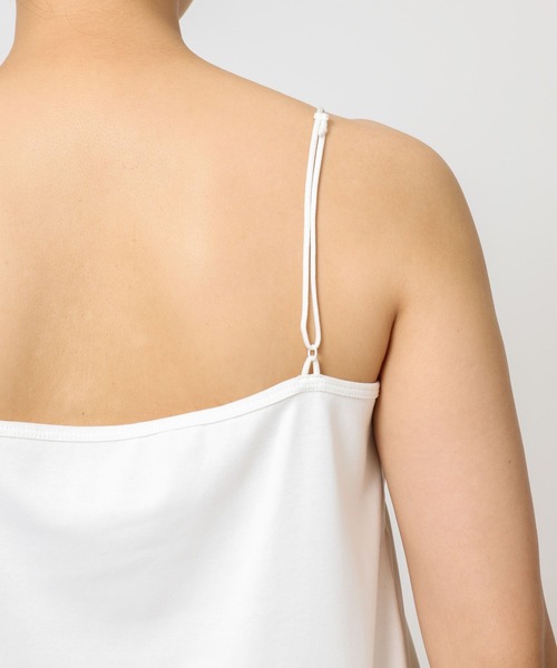 BARNYARDSTORM（バンヤードストーム）の「BARNYARDSTORM / サテンキャミソール / マシンウォッシャブル 【『ネルソンさん』YouTubeご紹介アイテム】（キャミソール・レディース・ホワイト/ブラック/ベージュ・S/M）」の17枚目の写真