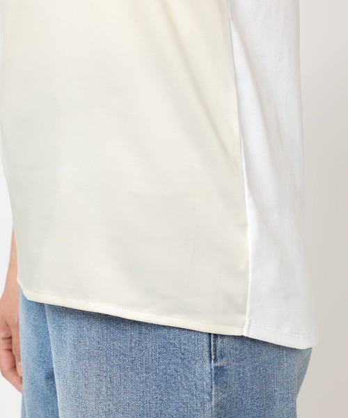 BARNYARDSTORM（バンヤードストーム）の「BARNYARDSTORM / サテンキャミソール / マシンウォッシャブル 【『ネルソンさん』YouTubeご紹介アイテム】（キャミソール・レディース・ホワイト/ブラック/ベージュ・S/M）」の20枚目の写真