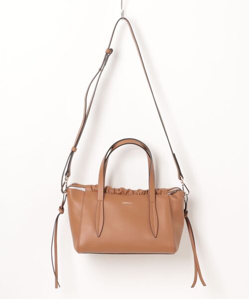 LORISTELLA（ロリステッラ）の「【LORISTELLA】スモールサイズレザーハンドバッグ(Q56466)（ハンドバッグ・レディース・ブラック/ブラウン・ALL）」の8枚目の写真