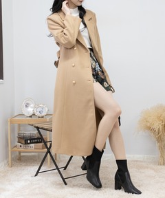 【定価5.8万】IENAオーバートレンチコート　38 ベージュ 定価5.8万】IENAオーバートレンチコート 38 ベージュ