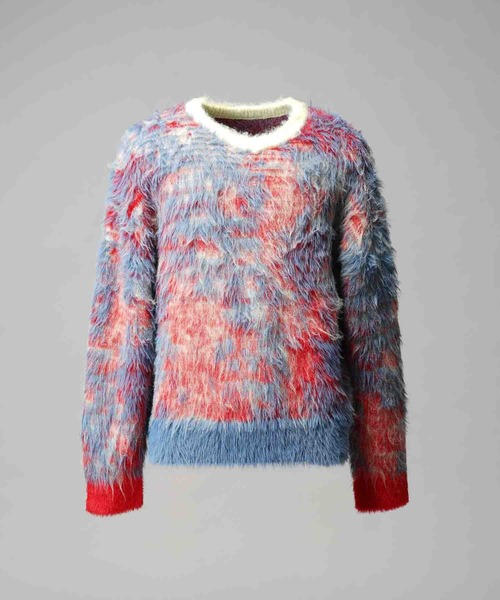 MAISON SPECIAL（メゾンスペシャル）の「《UNISEX》7G Shaggy Jacquard