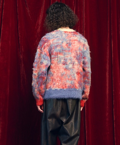 MAISON SPECIAL（メゾンスペシャル）の「《UNISEX》7G Shaggy Jacquard