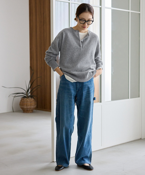 セール】echecs ヘンリープルオーバー（ニット/セーター）｜SLOBE IENA