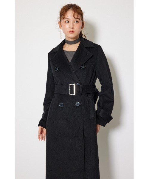 2025AW】ダブルカラーシェイプドチェスターコート 秋服 冬服