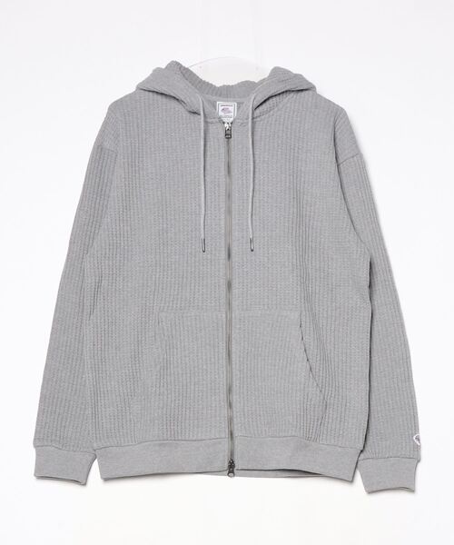 JEMORGAN(ジェーイーモーガン)の「【JEMORGAN / ジェーイーモーガン】ビッグワッフル Wジップパーカー / ユニセックス(パーカー・メンズ・ブラウン/杢グレー/ネイビー/オートミール/ブラック・X-LARGE/LARGE/MEDIUM)」の7枚目の写真