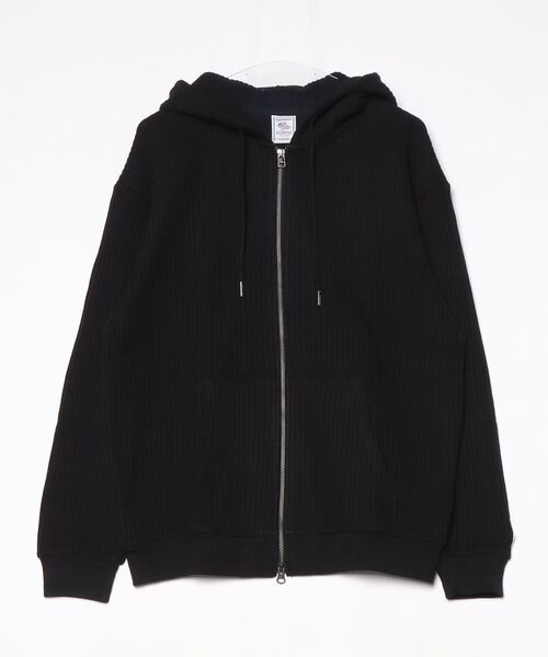 JEMORGAN(ジェーイーモーガン)の「【JEMORGAN / ジェーイーモーガン】ビッグワッフル Wジップパーカー / ユニセックス(パーカー・メンズ・ブラウン/杢グレー/ネイビー/オートミール/ブラック・X-LARGE/LARGE/MEDIUM)」の13枚目の写真