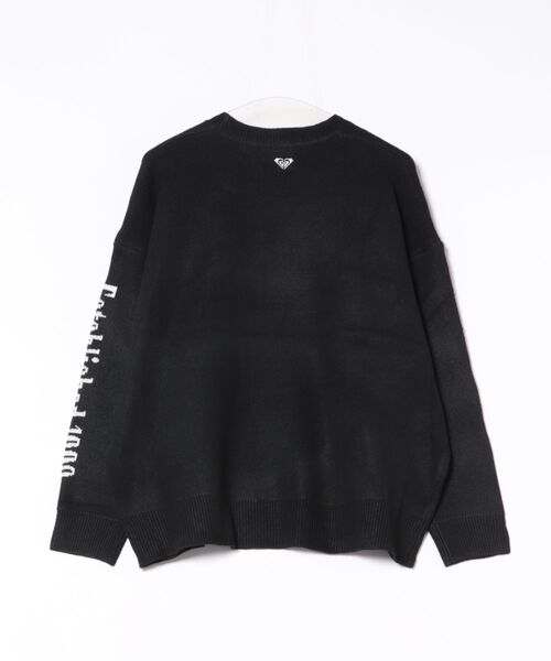 ROXY（ロキシー）の「ROXY/ロキシー セーター ニット RSR254603T（ニット/セーター・レディース・ヘザーグレー/ブラック/ライトブルー・L/M）」の4枚目の写真