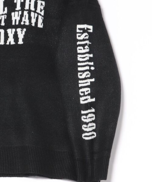 ROXY（ロキシー）の「ROXY/ロキシー セーター ニット RSR254603T（ニット/セーター・レディース・ヘザーグレー/ブラック/ライトブルー・L/M）」の5枚目の写真