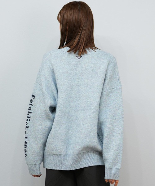 ROXY（ロキシー）の「ROXY/ロキシー セーター ニット RSR254603T（ニット/セーター・レディース・ヘザーグレー/ブラック/ライトブルー・L/M）」の16枚目の写真