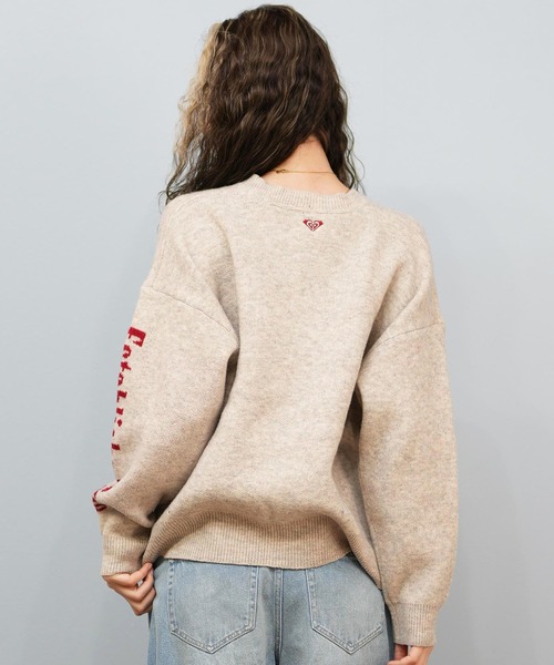 ROXY（ロキシー）の「ROXY/ロキシー セーター ニット RSR254603T（ニット/セーター・レディース・ヘザーグレー/ブラック/ライトブルー・L/M）」の11枚目の写真