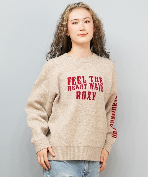 ROXY（ロキシー）の「ROXY/ロキシー セーター ニット RSR254603T（ニット/セーター・レディース・ヘザーグレー/ブラック/ライトブルー・L/M）」の10枚目の写真