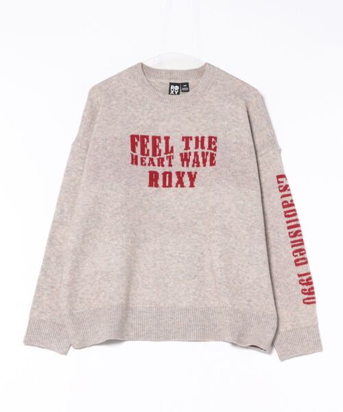 ROXY（ロキシー）の「ROXY/ロキシー セーター ニット RSR254603T（ニット/セーター・レディース・ヘザーグレー/ブラック/ライトブルー・L/M）」の21枚目の写真