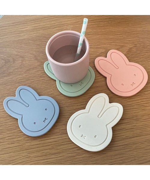 Dick Bruna（ディックブルーナ）の「ミッフィー コースター 4枚入リセット（ランチョンマット/テーブルウェア・レディース・その他1/その他・FREE）」の4枚目の写真