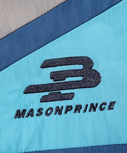 MASONPRINCE(メイソンプリンス)の「オーバーサイズ フード付き ブロックカラー トラックJKT JK4055【MASONPRINCE】【2025AW】(ナイロンジャケット・メンズ・マルチ・L/M/S)」の12枚目の写真