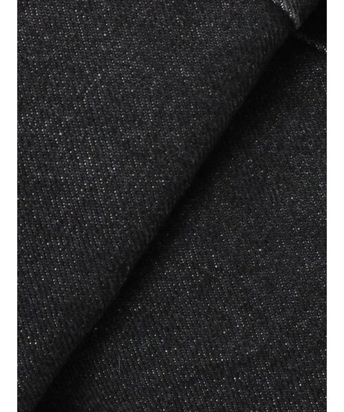 CALNAMUR（カルナムール）の「デニムミニスカート（スカート・レディース・ブラック/ブラウン・SMALL/MEDIUM）」の6枚目の写真