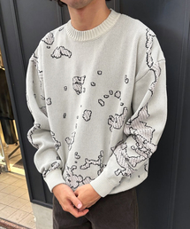 BAL original JACQUARD COTTON ニット + Tシャツ BAL original JACQUARD COTTON ニット + Tシャツ