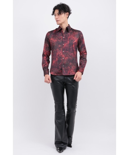 TORNADO MART（トルネードマート）の「ﾏｰﾌﾞﾙｸﾛｺﾀﾞｲﾙﾌﾟﾘﾝﾄｼｬﾂ（シャツ/ブラウス・メンズ・ライトブルー/ブルー/レッド・MEDIUM/LARGE/LL/XXL）」の13枚目の写真