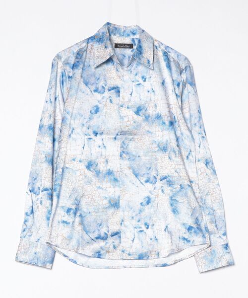 TORNADO MART（トルネードマート）の「ﾏｰﾌﾞﾙｸﾛｺﾀﾞｲﾙﾌﾟﾘﾝﾄｼｬﾂ（シャツ/ブラウス・メンズ・ライトブルー/ブルー/レッド・MEDIUM/LARGE/LL/XXL）」の12枚目の写真