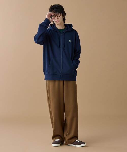 LACOSTE（ラコステ）の「エッセンシャルジップスウェットフーディー（パーカー・メンズ・ブラック/ベージュ/ネイビー・2/3/5/4/6）」の13枚目の写真