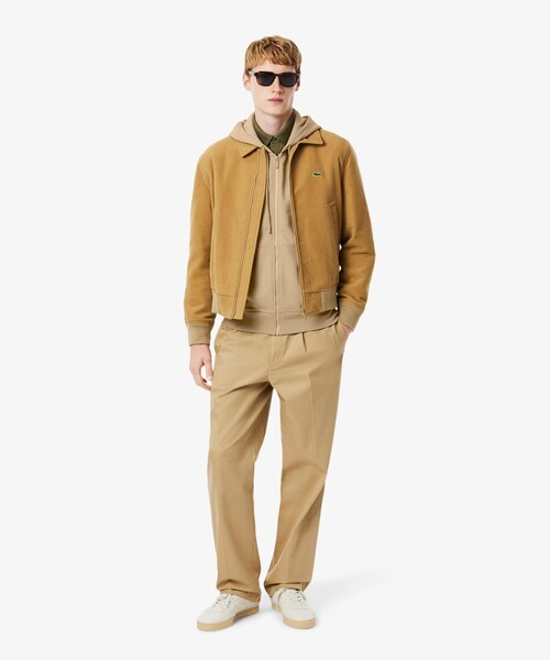 LACOSTE（ラコステ）の「エッセンシャルジップスウェットフーディー（パーカー・メンズ・ブラック/ベージュ/ネイビー・2/3/5/4/6）」の21枚目の写真