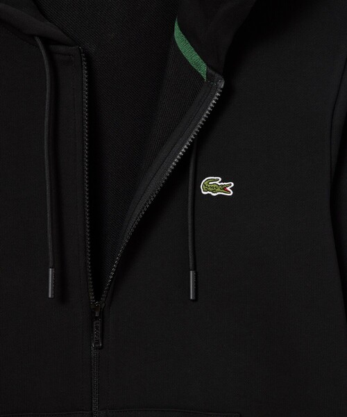 LACOSTE（ラコステ）の「エッセンシャルジップスウェットフーディー（パーカー・メンズ・ブラック/ベージュ/ネイビー・2/3/5/4/6）」の22枚目の写真
