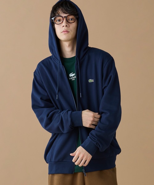 LACOSTE エッセンシャルスウェットフーディー パーカー エッセンシャル 