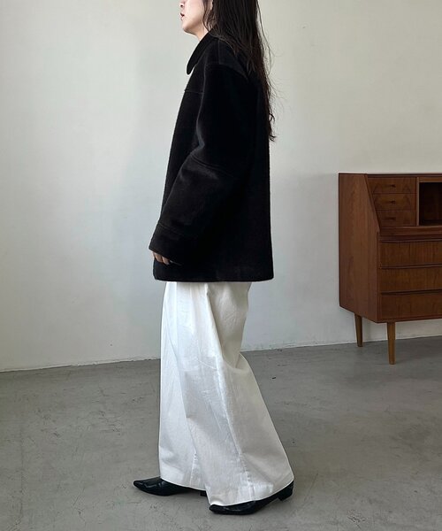 ホースファーハーフコート（その他アウター）｜CAPRICIEUX LE