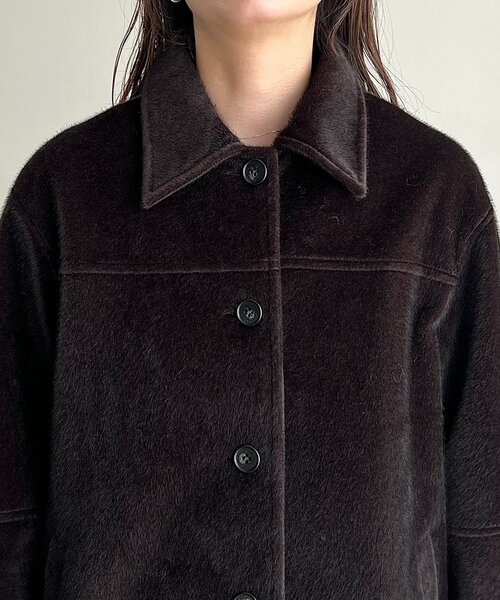 カプリシュレマージュ　ホースファーハーフコート セール】ホースファーハーフコート（その他アウター）｜CAPRICIEUX LE