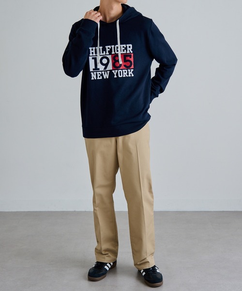 TOMMY HILFIGER(トミーヒルフィガー)の「【TOMMY HILFIGER】裏起毛パーカー 09T4457(パーカー・メンズ・ネイビー・M/L/S/XL)」の7枚目の写真