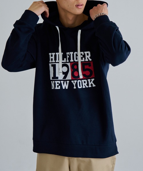 TOMMY HILFIGER(トミーヒルフィガー)の「【TOMMY HILFIGER】裏起毛パーカー 09T4457(パーカー・メンズ・ネイビー・M/L/S/XL)」の4枚目の写真