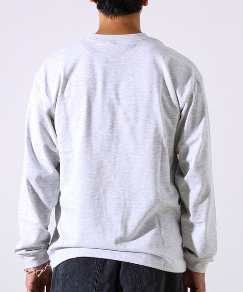 DISCUS(ディスカス)の「【6色展開/UNISEX/ベーシック】【DISCUS】USA綿ブレンド ヘビーウエイトロンT(Tシャツ/カットソー・メンズ・ブラック/グレイッシュベージュ/杢グレー/ホワイト/ライトグレー/ネイビー・M/L/XL)」の18枚目の写真