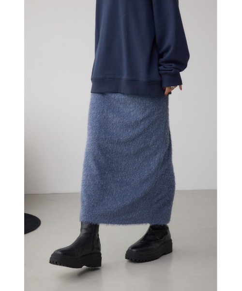AZUL by moussy(アズールバイマウジー)の「【+6cmUP!】【WEB限定再入荷】トラックソールサイドゴアブーツ 靴(ブーツ・レディース・ブラック・LARGE/SMALL/MEDIUM/LL)」の11枚目の写真