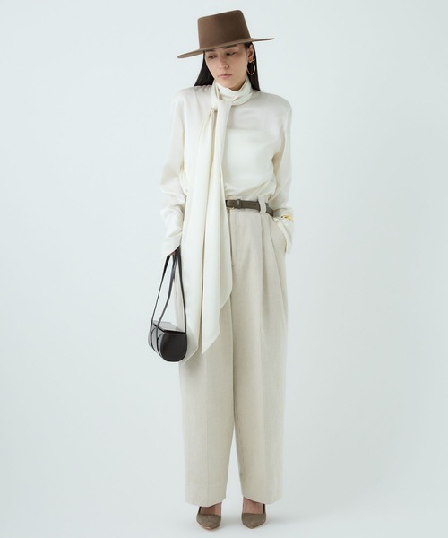 Chaos（カオス）の「Chaos(カオス)/ イレーネブラウス（シャツ/ブラウス・レディース・ホワイト系その他/イエロー系その他/イエロー系その他3・FREE）」の4枚目の写真