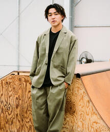 Dickies（ディッキーズ）の「MANASTASH/マナスタッシュ/×DICKIES/ディッキーズ/EXTRA MILE 1B JACKET（テーラードジャケット）」