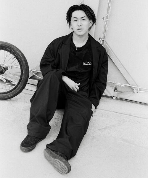 Dickies(ディッキーズ)の「MANASTASH/マナスタッシュ/×DICKIES/ディッキーズ/EXTRA MILE 1B JACKET(テーラードジャケット・メンズ・ブラック/グレー/カーキ・L/M/S)」の10枚目の写真