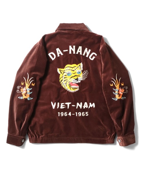 ヒューストン ベトジャン ベロア 別珍　Houston セール】HOUSTON 別珍ベトジャン(TIGER)（ブルゾン）｜HOUSTON