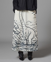 NON TOKYO（ノントーキョー）の「PRINT RIB LONG SKIRT（スカート・メンズ）」