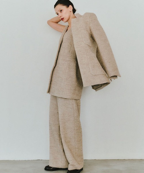 セール】SANTEヘリンボーンツィードジャケット（その他アウター