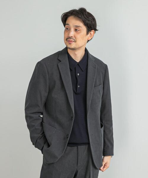 URBAN RESEARCH DOORS(アーバンリサーチドアーズ)の「LIFE STYLE TAILOR マシンウォッシャブルハイゲージニットポロ(シャツ/ブラウス・メンズ・ブラウン系その他/ネイビー/グレー系その他・MEDIUM/LARGE)」の21枚目の写真