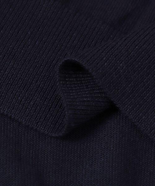 URBAN RESEARCH DOORS(アーバンリサーチドアーズ)の「LIFE STYLE TAILOR マシンウォッシャブルハイゲージニットポロ(シャツ/ブラウス・メンズ・ブラウン系その他/ネイビー/グレー系その他・MEDIUM/LARGE)」の6枚目の写真