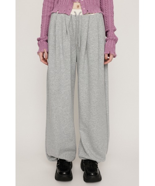 SLY（スライ）の「W WAIST CUT PANTS ダブルウエスト カット パンツ 秋服 冬服（スラックス・レディース・ライトブラック/ネイビー/杢グレー・FREE）」の16枚目の写真