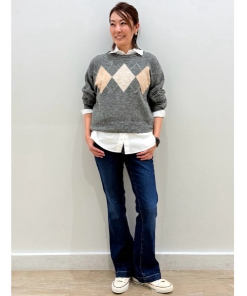 GAP(ギャップ)の「ローライズ ロング&リーンデニム(デニムパンツ・レディース・インディゴブルー・28/27/26/25/24/30/29/23)」の12枚目の写真