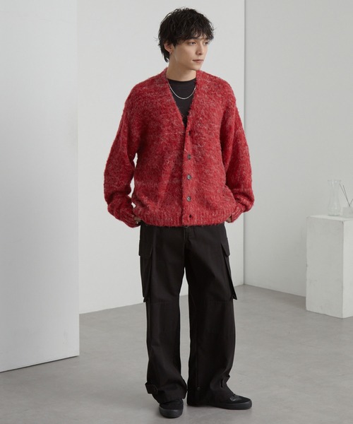 GRANCY カーディガン 即完 Mサイズ レッド GRANCY カーディガン 即完 Mサイズ レッド GRANCY カーディガン 即完 M